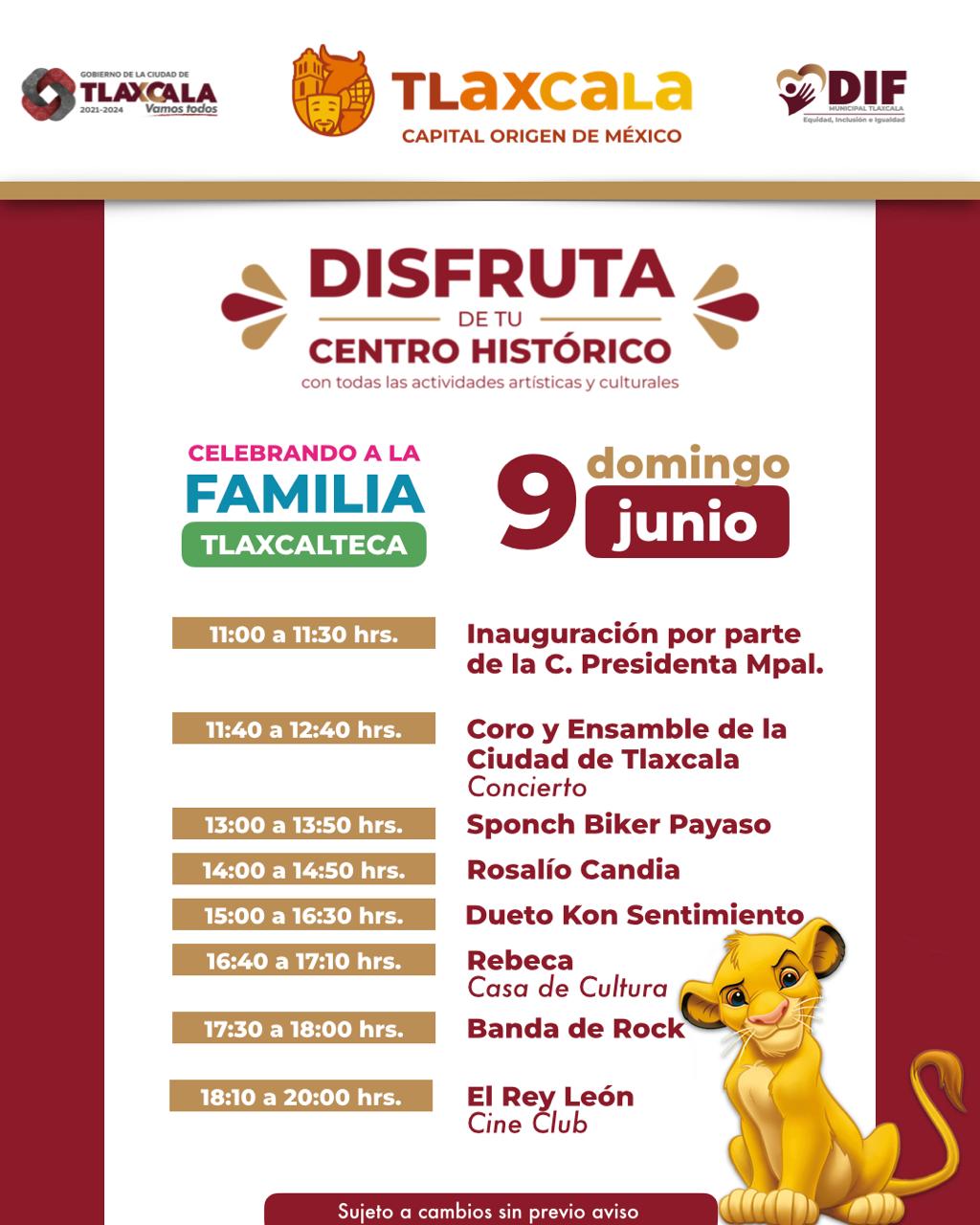 Celebrará Ayuntamiento de Tlaxcala a familias capitalinas y tlaxcaltecas